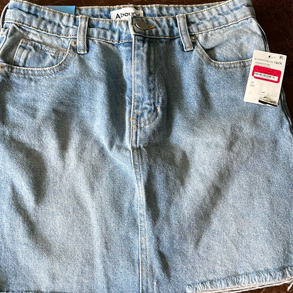 NWT Abound Jean skirt - Size 26
